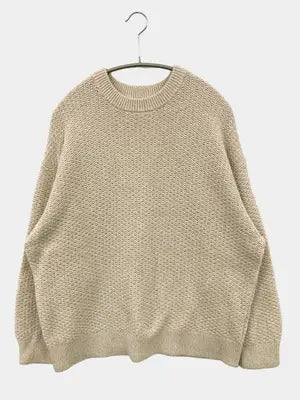 UNIQLO/ユニクロ/ニット/セーター/トップス/ベージュ/XL
