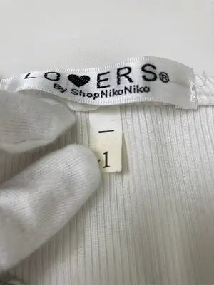 LOVERS/ラバーズ/Tシャツ/カットソー/トップス/ホワイト
