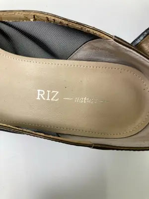 RiZ/パンプス/シューズ/ブラウン/24.5