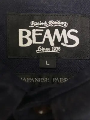 BEAMS/ビームス/シャツ/ブラウス/トップス/ブラック/L