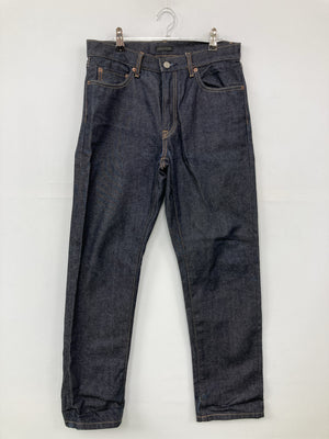 UNIQLO JEANS/ユニクロジーンズ/デニムパンツ/パンツ/ネイビー/29(73.5cm)