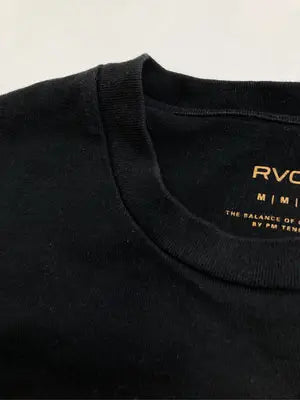 RVCA/ルーカ/Tシャツ/カットソー/トップス/ブラック/M