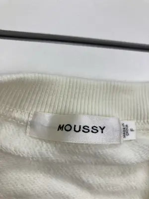 MOUSSY/マウジー/スウェット/トップス/アイボリー/F