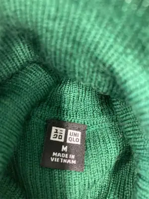 UNIQLO/ユニクロ/ニット/セーター/トップス/グリーン/M