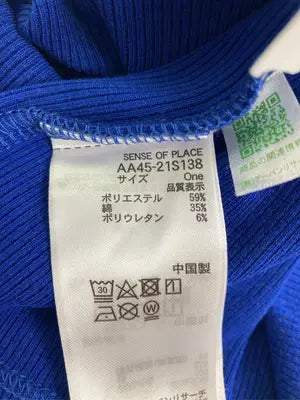 SENSE OF PLACE/センスオブプレイス/Tシャツ/カットソー/トップス/ブルー/one
