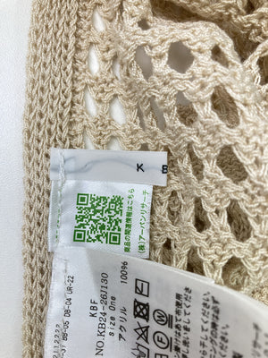 KBF/ケービーエフ/カーディガン/ボレロ/トップス/ベージュ/One