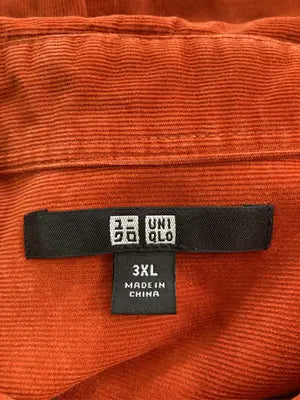 UNIQLO/ユニクロ/シャツ/ブラウス/トップス/オレンジ/3XL