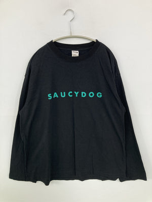 Saucy Dog/Tシャツ/カットソー/トップス/ブラック/XL