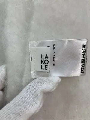 LAKOLE/ラコレ/マフラー/ファッション雑貨/ホワイト