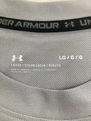 UNDER ARMOUR/アンダーアーマー/Tシャツ/カットソー/トップス/グレー/LG