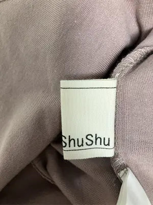 shushu/Tシャツ/カットソー/トップス/ブラウン/M