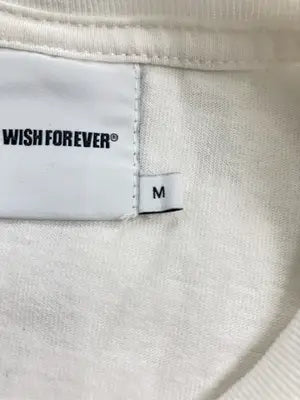 WISH FOREVER/ウィッシュフォーエバー/Tシャツ/カットソー/トップス/ホワイト/M