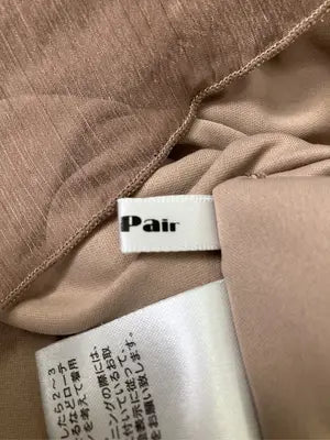 Pair Pair/ペアペア/シャツ/ブラウス/トップス/ブラウン/F