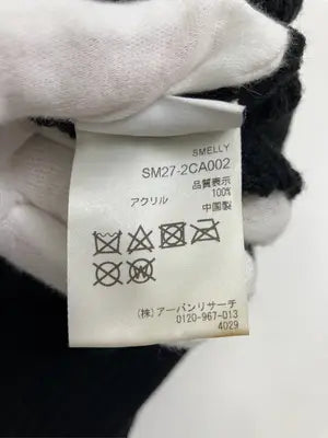 SMELLY/ネックウォーマー/スヌード/ファッション雑貨/ブラック