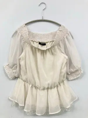 rienda/リエンダ/シャツ/ブラウス/トップス/ホワイト/F