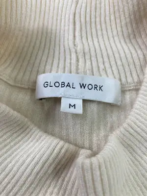 GLOBAL WORK/グローバルワーク/ニット/セーター/トップス/アイボリー/M