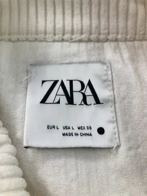 ZARA/ザラ/シャツ/ブラウス/トップス/アイボリー/USA L