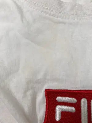 FILA/フィラ/Tシャツ/カットソー/トップス/ホワイト/L