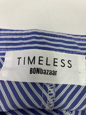 bonbazaar/シャツワンピース/ワンピース/ドレス/ブルー/F