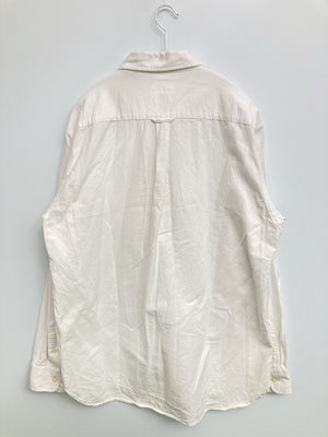 NAVY/ネイビー/シャツ/ブラウス/トップス/ホワイト/XL