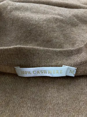 100% Cashmere/ワンピース/ワンピース/ドレス/ブラウン/M