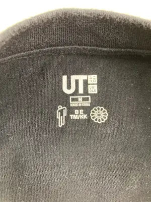 UNIQLO UT/ユニクロユーティー/Tシャツ/カットソー/トップス/ブラック/M
