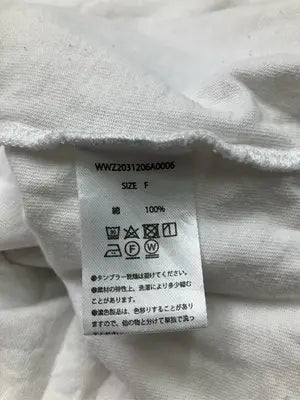 JUST WRITING COOPER/Tシャツ/カットソー/トップス/ホワイト/F