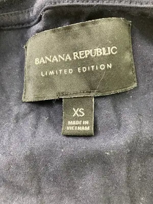 BANANA REPUBLIC/バナナリパブリック/Tシャツ/カットソー/トップス/ネイビー/XS