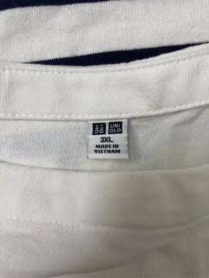 UNIQLO/ユニクロ/Tシャツ/カットソー/トップス/ホワイト/3XL
