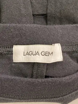 LAGUA  GEM/ラグアジェム/Tシャツ/カットソー/トップス/ブラック/FREE