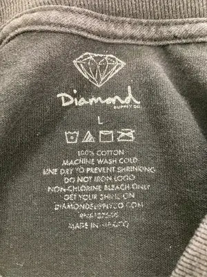 Diamond/Tシャツ/カットソー/トップス/ブラック/L