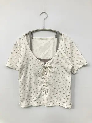 Tシャツ/カットソー/トップス/ホワイト