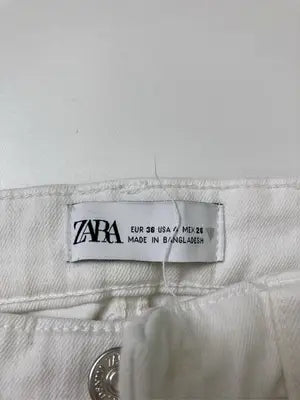 ZARA/ザラ/デニムパンツ/パンツ/ホワイト/EUR 36