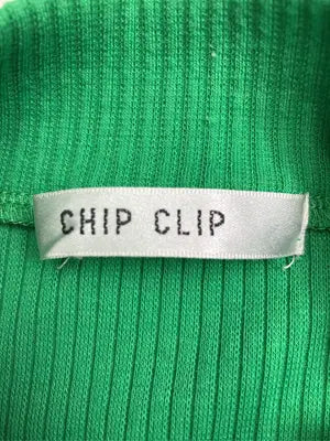Chip Clip/チップクリップ/Tシャツ/カットソー/トップス/グリーン/M