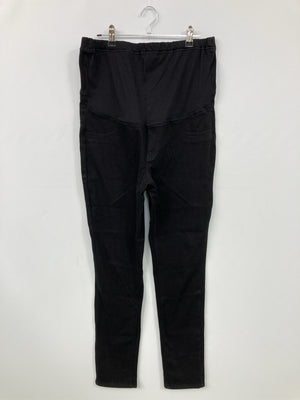 UNIQLO/ユニクロ/スラックス/パンツ/ブラック/XL