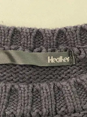 Heather/ヘザー/ニット/セーター/トップス/ブラック/F