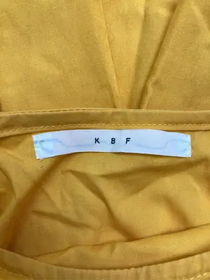 KBF/ケービーエフ/Tシャツ/カットソー/トップス/イエロー/ONE