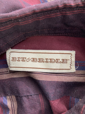 BIT BRIDLE/シャツ/ブラウス/トップス/レッド/XL