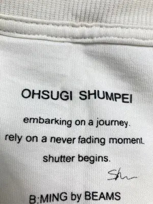 OHSUGI SHUMPEI/Tシャツ/カットソー/トップス/ホワイト/ONE SIZE