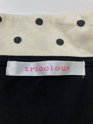tricolour/トリコロール/Tシャツ/カットソー/トップス/ブラック/M