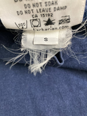 BARBARIAN/ニット/セーター/トップス/ブルー/S