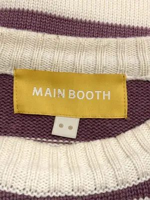 MAIN BOOTH/メインブース/ニット/セーター/トップス/アイボリー/S