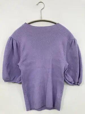 clear/クリア/Tシャツ/カットソー/トップス/パープル/F