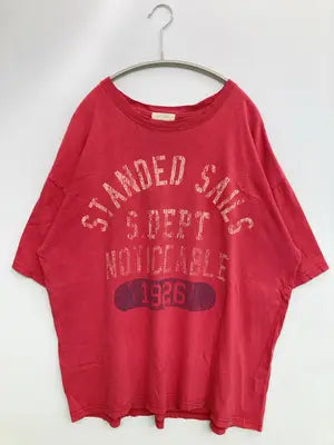 SHISKY/シスキー/Tシャツ/カットソー/トップス/レッド/3L