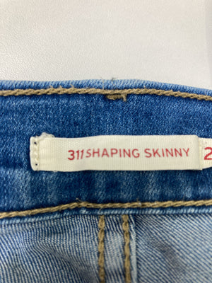 311 SHAPING SKINNY/デニムパンツ/パンツ/ブルー/25