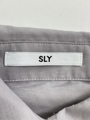 SLY/スライ/シャツ/ブラウス/トップス/グレー/FREE