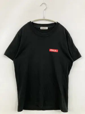 MILK FED./ミルクフェド/Tシャツ/カットソー/トップス/ブラック/ONE SIZE