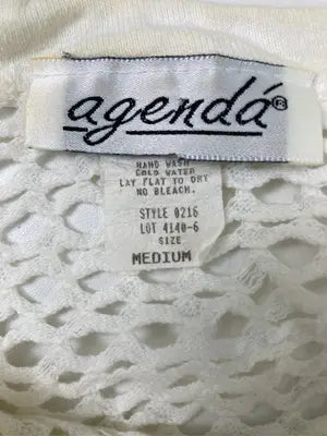 AGENDA/Tシャツ/カットソー/トップス/ホワイト/MEDIUM