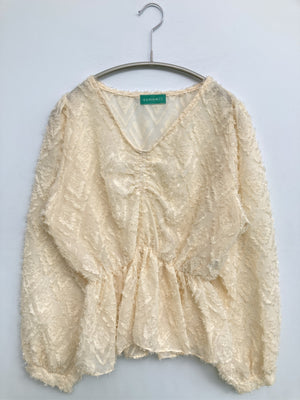 comomi!/シャツ/ブラウス/トップス/アイボリー