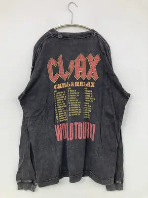 CHILLAX HOLLYWOOD/Tシャツ/カットソー/トップス/ブラック/LARGE